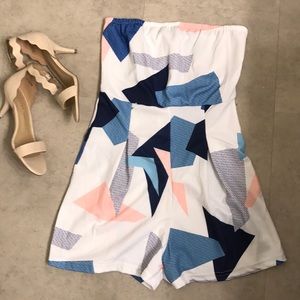 🌸Geometric shape romper🌸